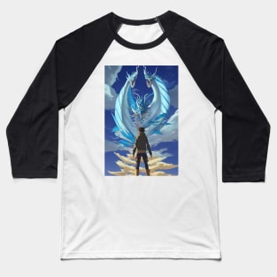 Dragon of the Wind Baseball T-Shirt